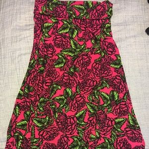 Rose maxi skirt